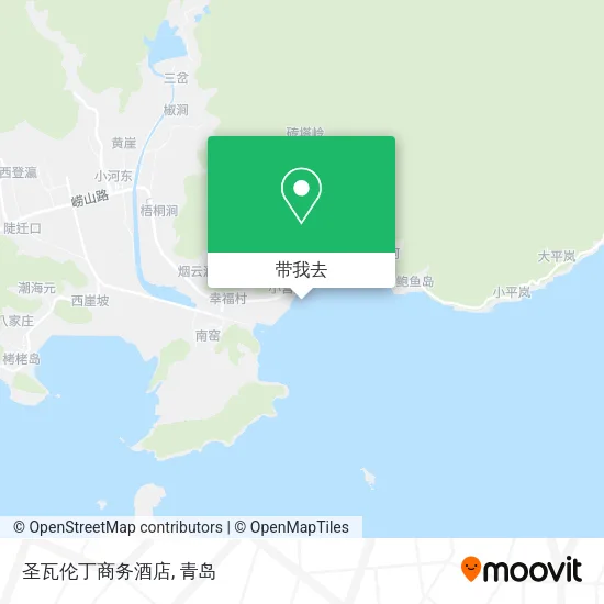 圣瓦伦丁商务酒店地图