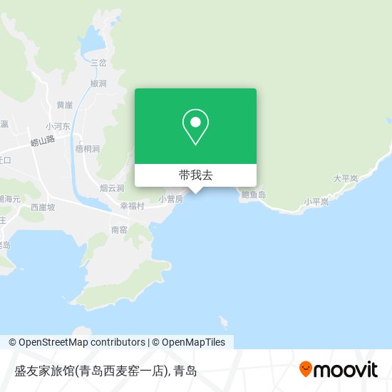 盛友家旅馆(青岛西麦窑一店)地图
