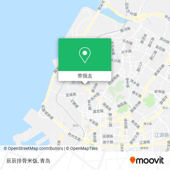 辰辰排骨米饭地图