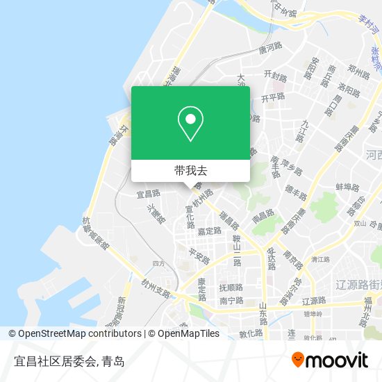 宜昌社区居委会地图
