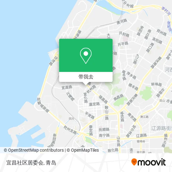 宜昌社区居委会地图
