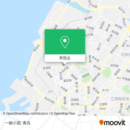 一碗小面地图