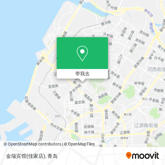 金瑞宾馆(佳家店)地图