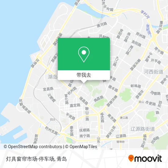 灯具窗帘市场-停车场地图