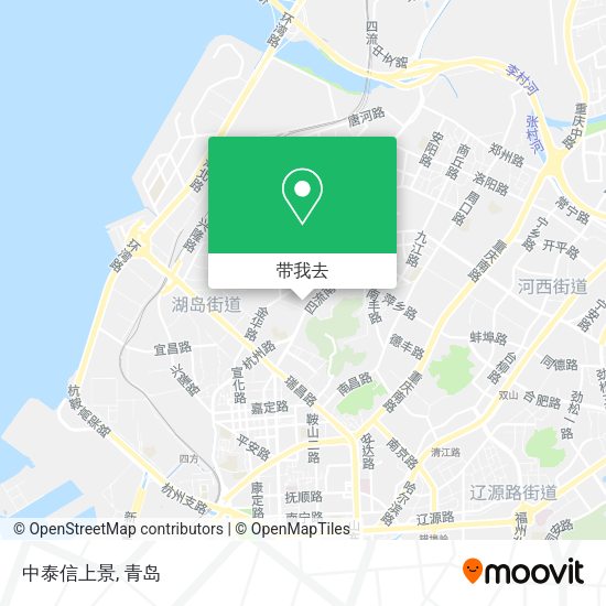 中泰信上景地图