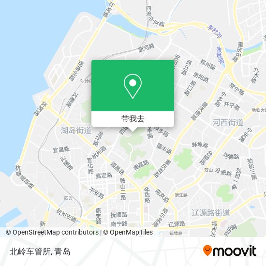 北岭车管所地图