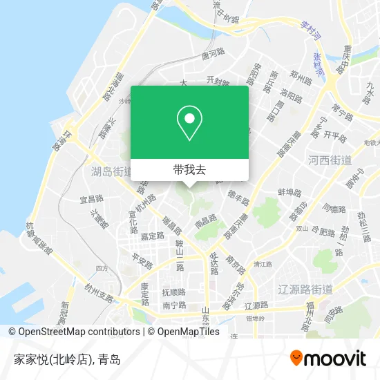 家家悦(北岭店)地图