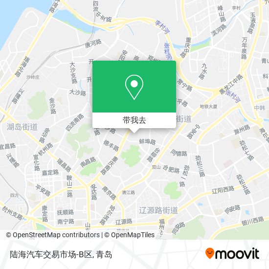 陆海汽车交易市场-B区地图