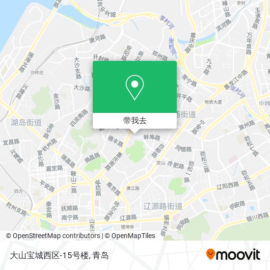 大山宝城西区-15号楼地图