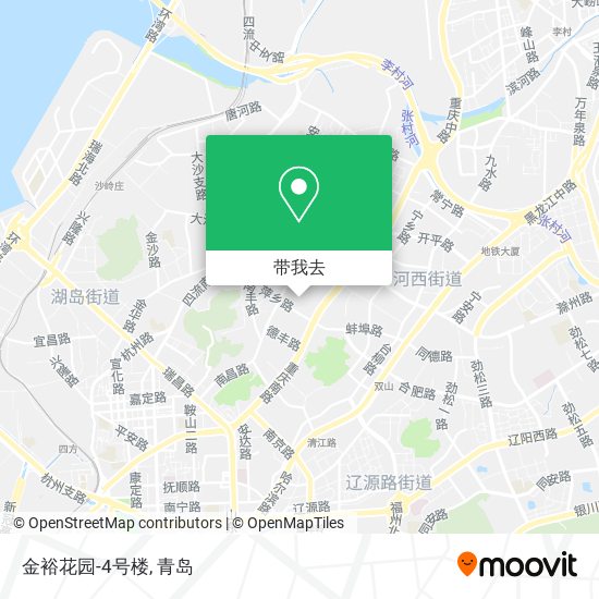 金裕花园-4号楼地图