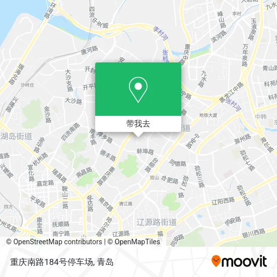 重庆南路184号停车场地图
