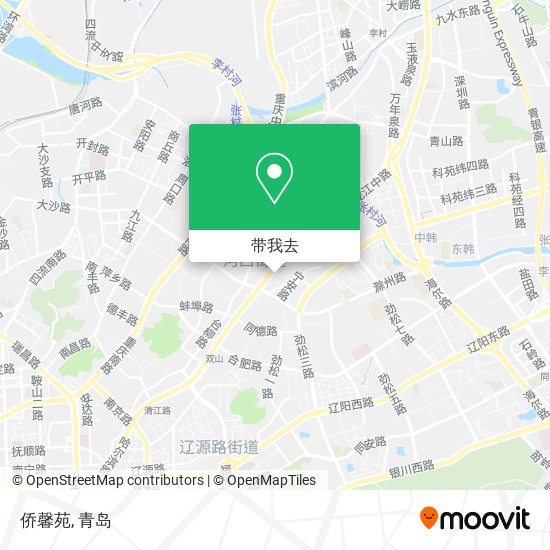 侨馨苑地图