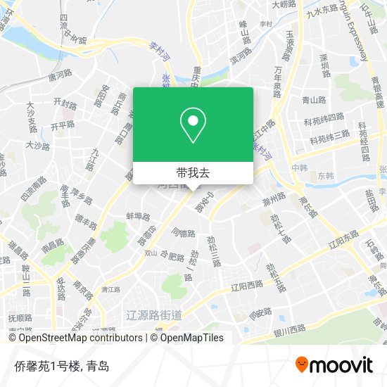 侨馨苑1号楼地图