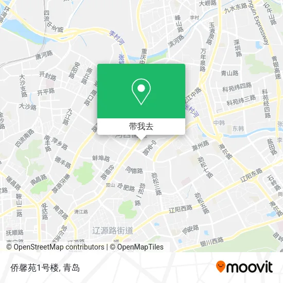 侨馨苑1号楼地图