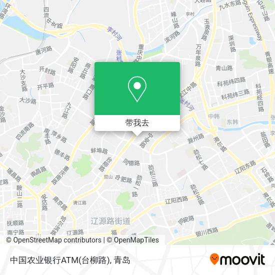中国农业银行ATM(台柳路)地图