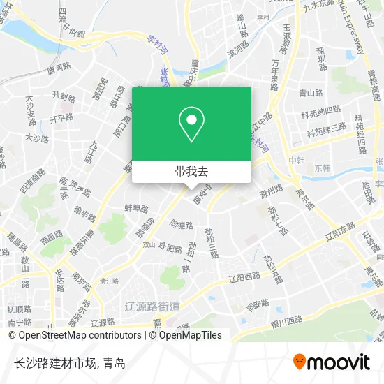 长沙路建材市场地图