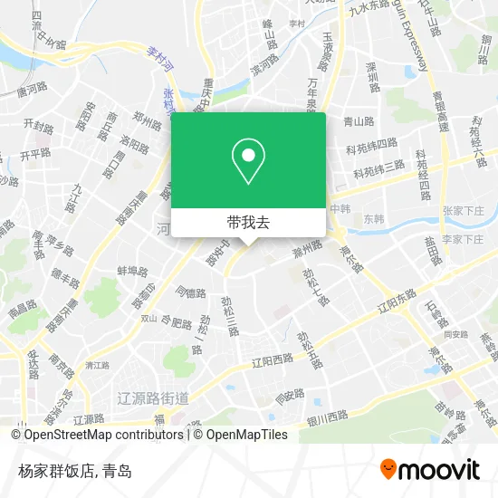 杨家群饭店地图