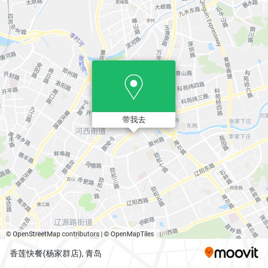 香莲快餐(杨家群店)地图