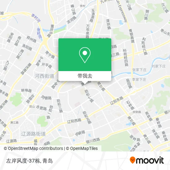 左岸风度-37栋地图