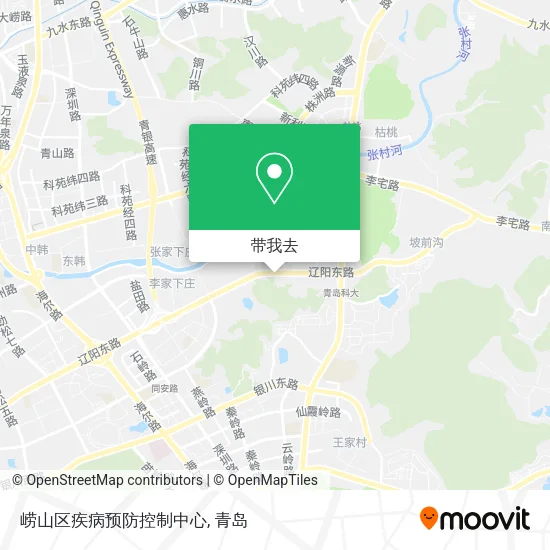 崂山区疾病预防控制中心地图