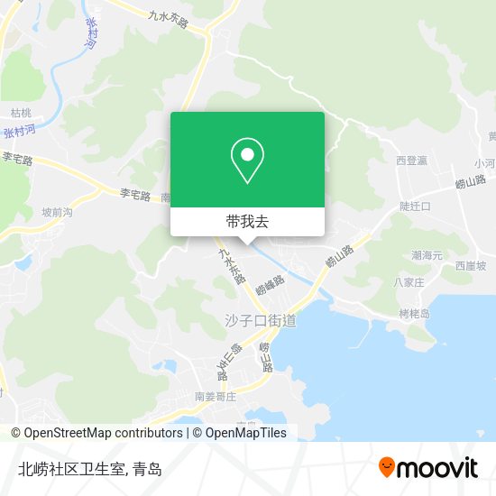 北崂社区卫生室地图