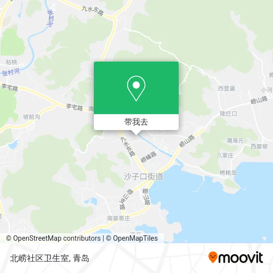 北崂社区卫生室地图