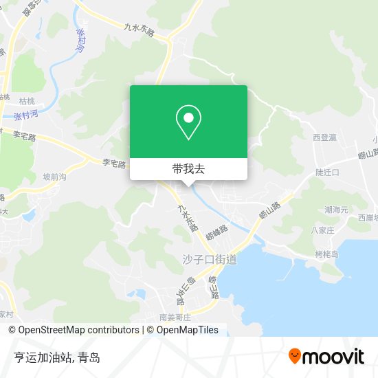 亨运加油站地图