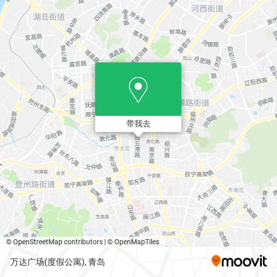 万达广场(度假公寓)地图