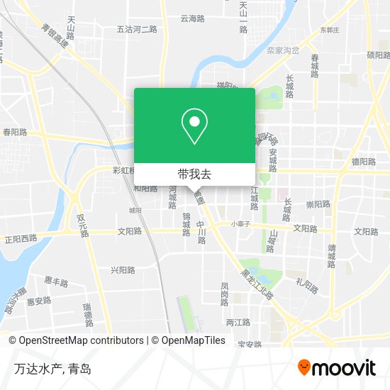 万达水产地图