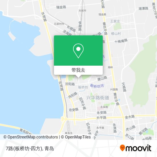7路(板桥坊-四方)地图