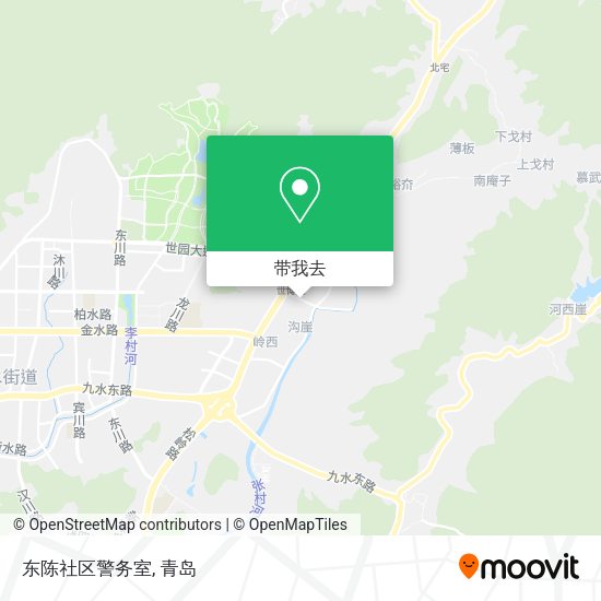 东陈社区警务室地图