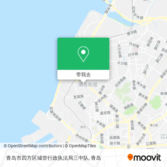 青岛市四方区城管行政执法局三中队地图