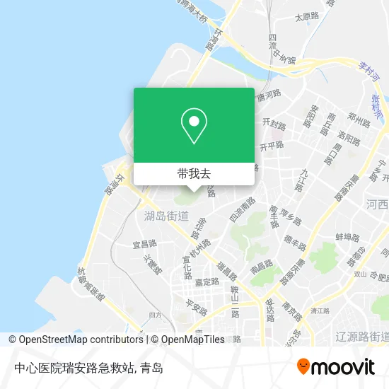 中心医院瑞安路急救站地图