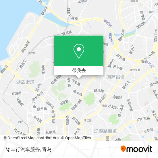 铭丰行汽车服务地图