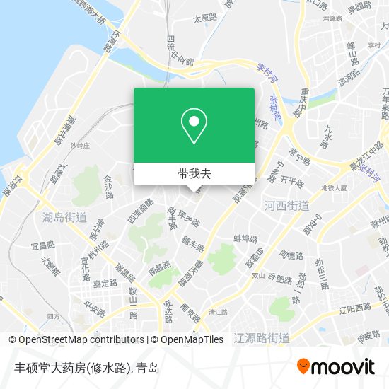 丰硕堂大药房(修水路)地图