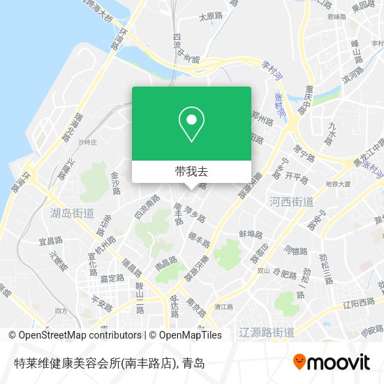 特莱维健康美容会所(南丰路店)地图