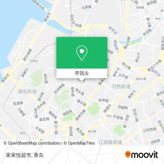 家家悦超市地图