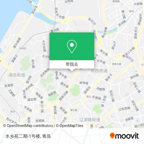 水乡苑二期-1号楼地图