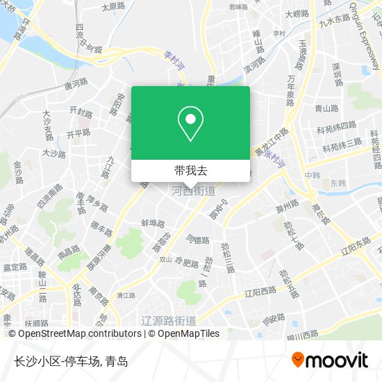长沙小区-停车场地图
