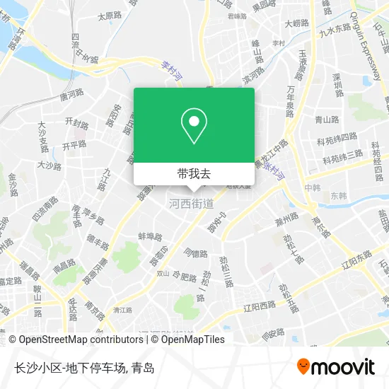 长沙小区-地下停车场地图