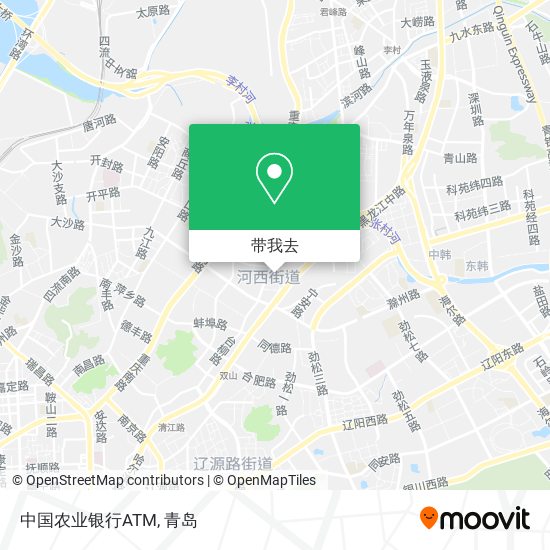 中国农业银行ATM地图