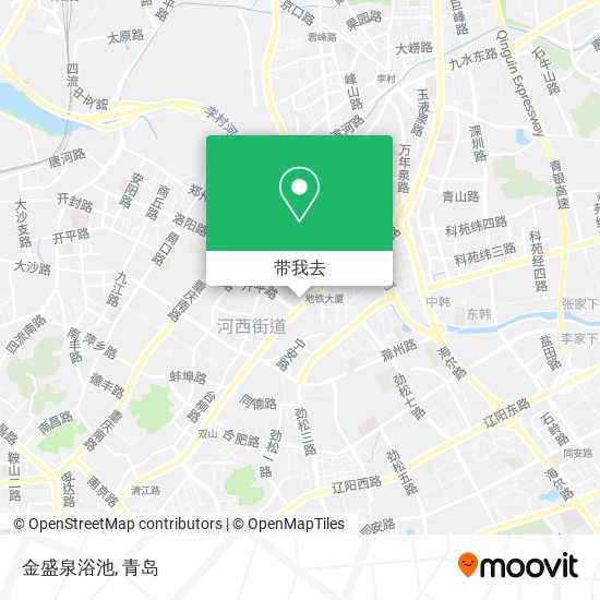 金盛泉浴池地图