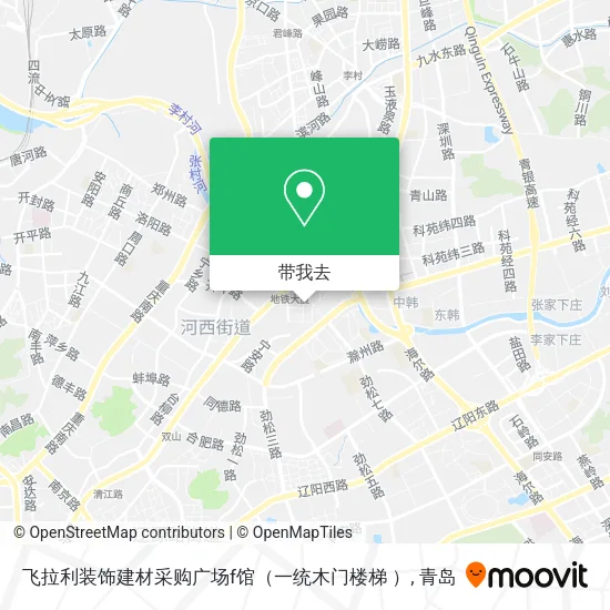 飞拉利装饰建材采购广场f馆（一统木门楼梯 ）地图