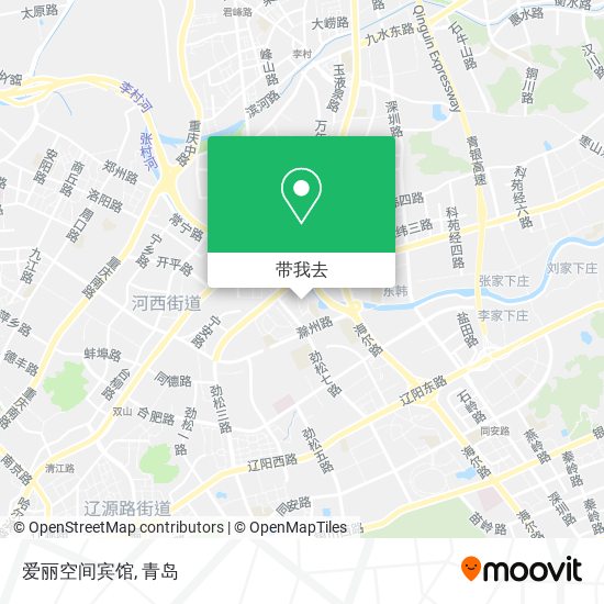 爱丽空间宾馆地图