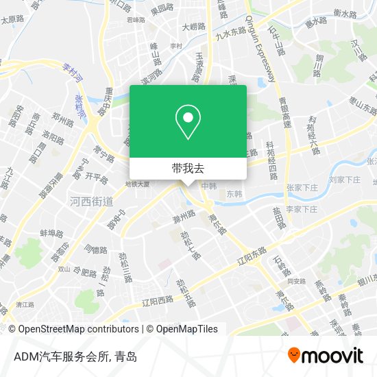 ADM汽车服务会所地图