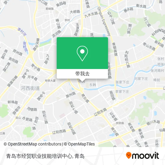 青岛市经贸职业技能培训中心地图