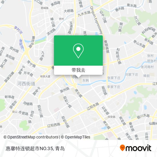 惠馨特连锁超市NO.35地图