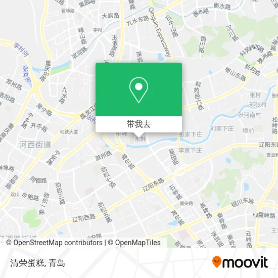 清荣蛋糕地图