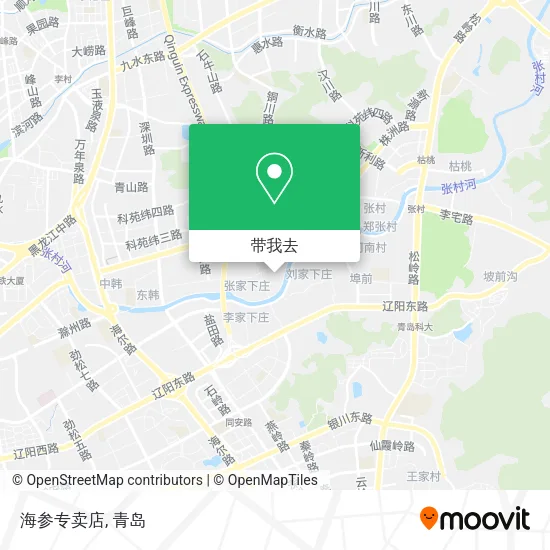 海参专卖店地图