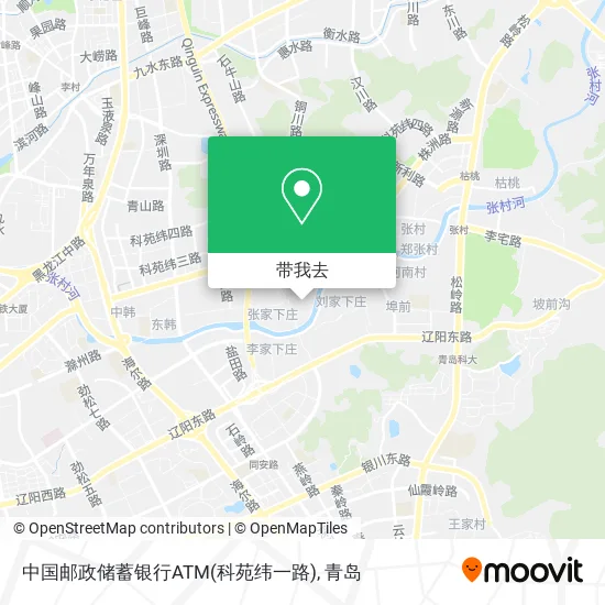 中国邮政储蓄银行ATM(科苑纬一路)地图